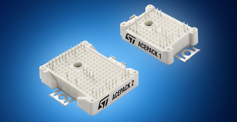 STMicroelectronics’ ACEPACK IGBT Modules, Now at Mouser, Deliver Highly Integrated Power Conversion Up to 30kW